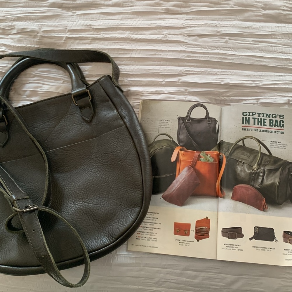 Lifetime Leather Duluth Trading Saddle Bag